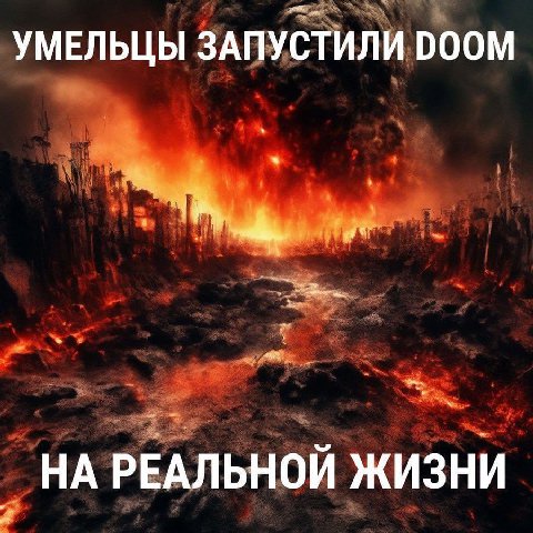 УМЕЛЬЦЫ ЗАПУСТИЛИ DOOM РЕАЛЬНОИ ЖИЗНИ