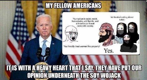 MY/FELLOW a 6 i We making а ete Your culture is racist, sexint bar, homophobic, anti Semitic, and а threat our liberal Я society у 5 i Я 7 Pry You literally treat women like property! WITH А НЕАМУ HEA