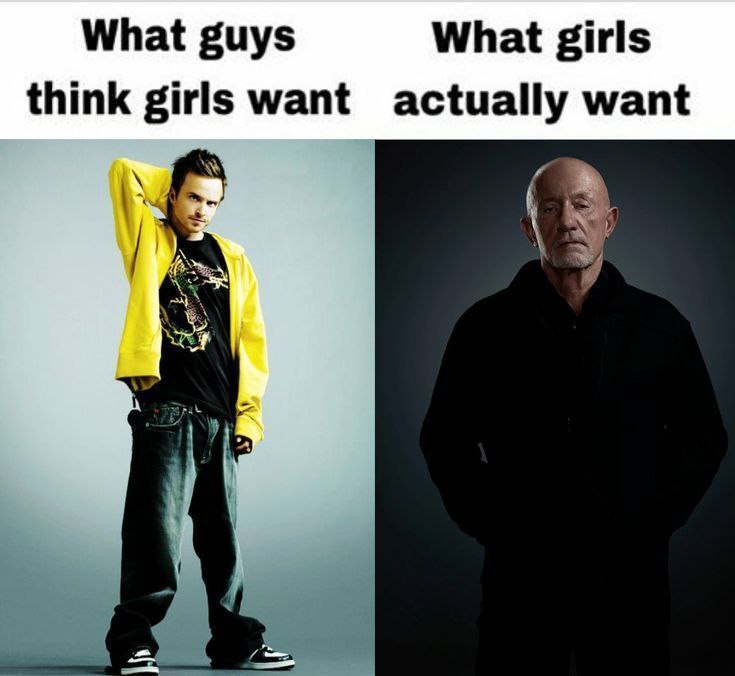 What guys What girls think girls want actually want