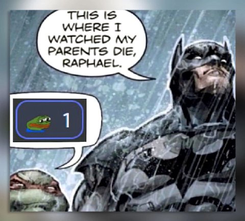 THIS IS WHERE I WATCHED MY PARENTS DIE, RAPHAEL.