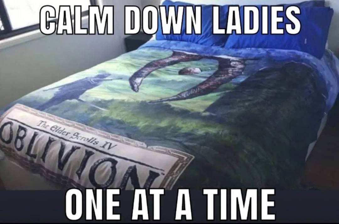 DOWN LADIES ONE AT A TIME