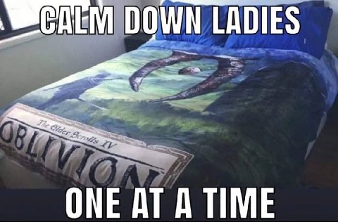 DOWN LADIES ONE AT A TIME