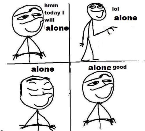 lone ДА alone i alone good A