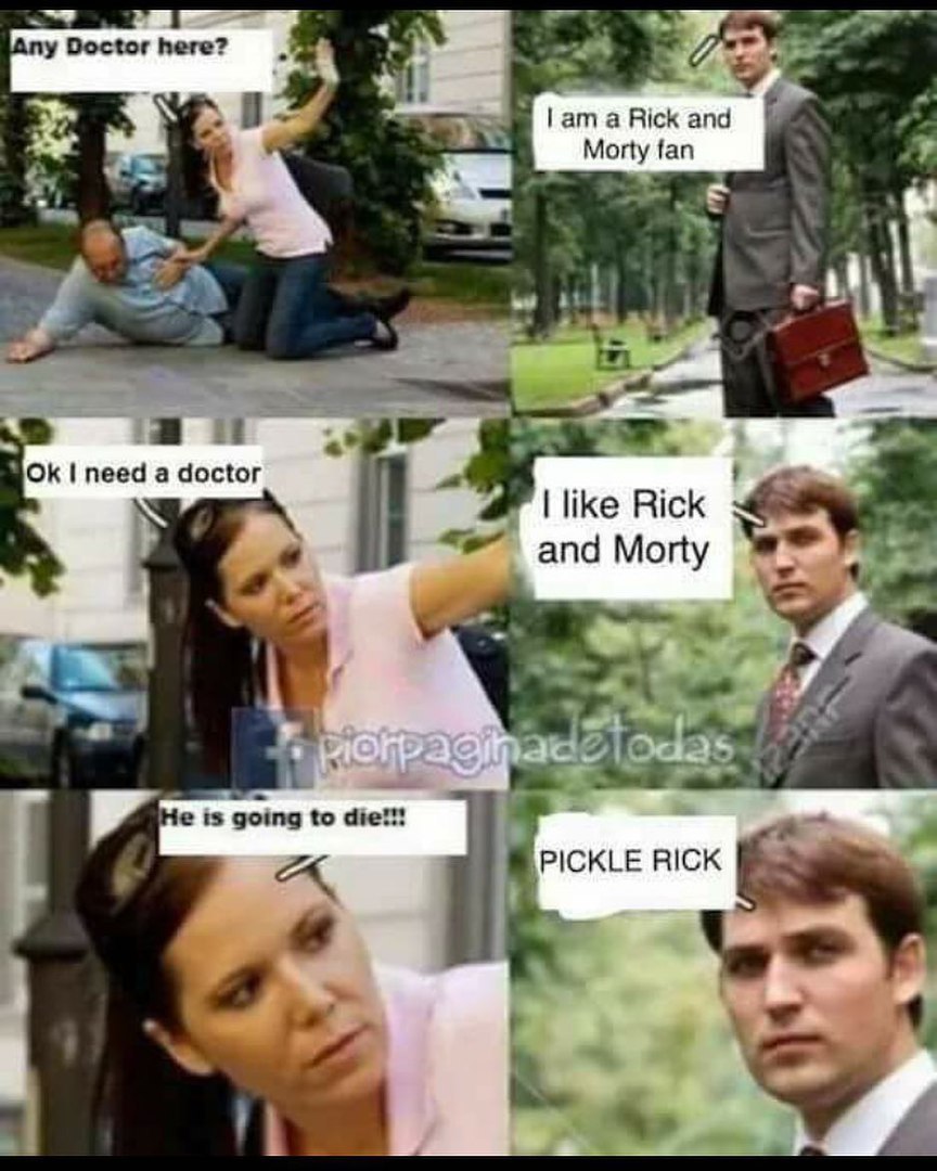 gil Гат а Rick and Morty fan need a doctor like Rick and Morty и