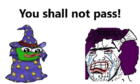 You shall not pass! a