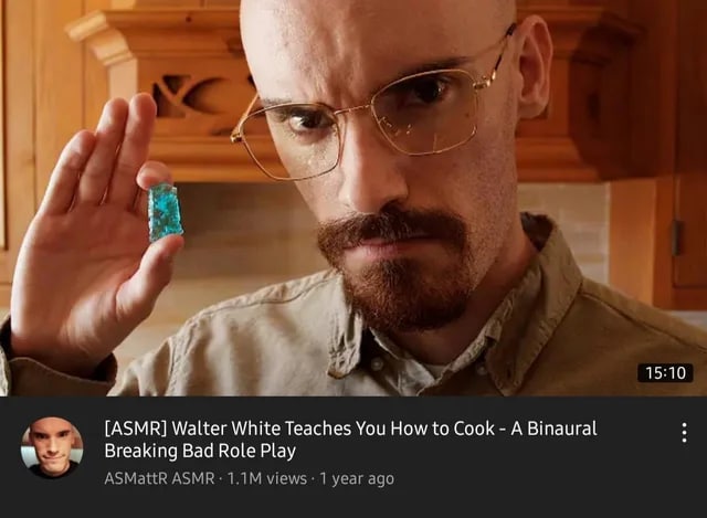 a 15:10 [ASMR] Walter White Teaches You How to Cook A Binaural Breaking Bad Role Play ASMattR ASMR views 1 year ago