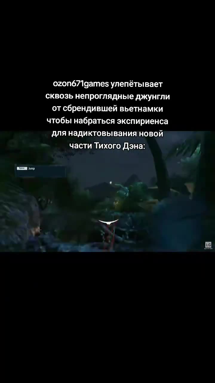 ozon671games улепётывает сквозь непроглядные джунгли от сбрендившей вьетнамки чтобы набраться экспириенса для надиктовывания новой части Тихого Дэна: 020п671датез улепётывает