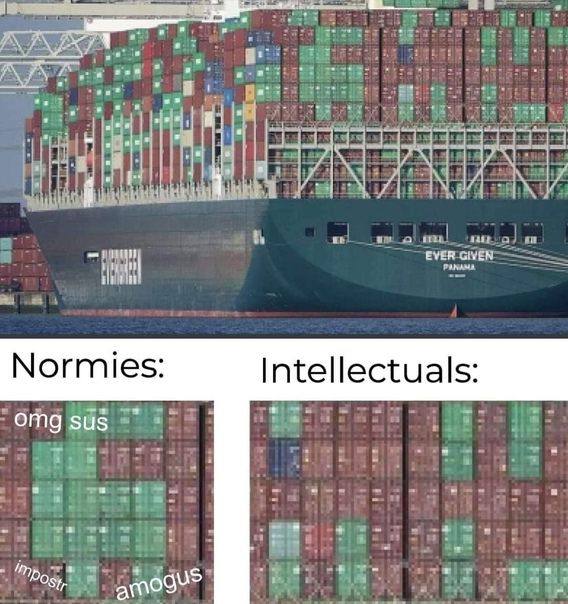 Normies: Intellectuals:
