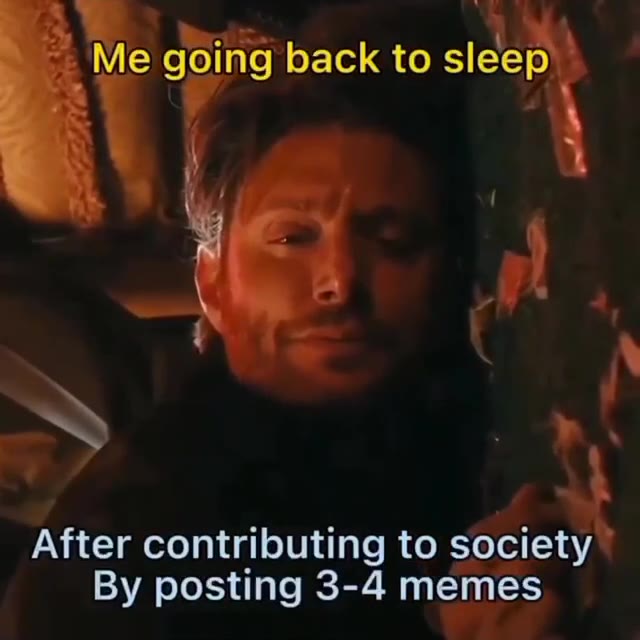 After contributing to society® { By posting 3-4: méemesi= By posting 3-4imemes к - ‚ Ме going back to sleep By posting 3-4 momes