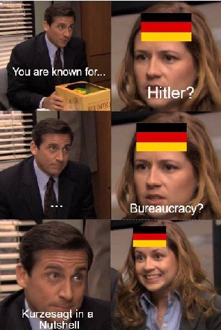 You are known for... Hitler? Bureaucracy? Kurzesagt а Nutshell