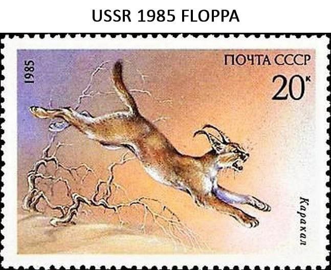 USSR 1985 FLOPPA СССР о $1 OF