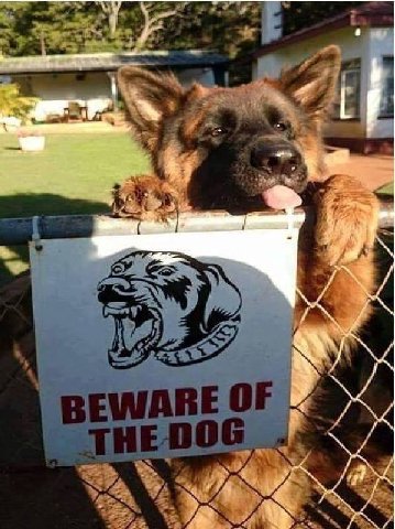 a< 7 BEWARE OF THE