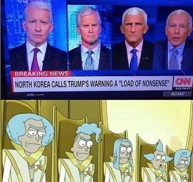 А BREAKING NEWS CALLS TRUMP'S WARNING A "LOAD OF I} [5