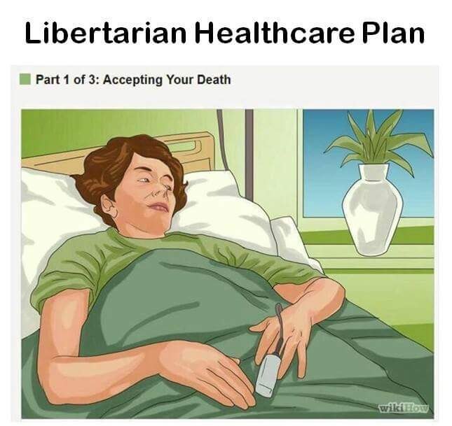 Libertarian Healthcare Plan Part 1 of 3: Accepting Your Death у