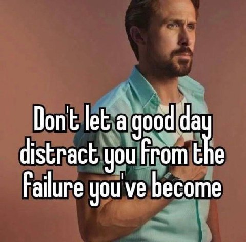 Dont let distract you From the Failure you become