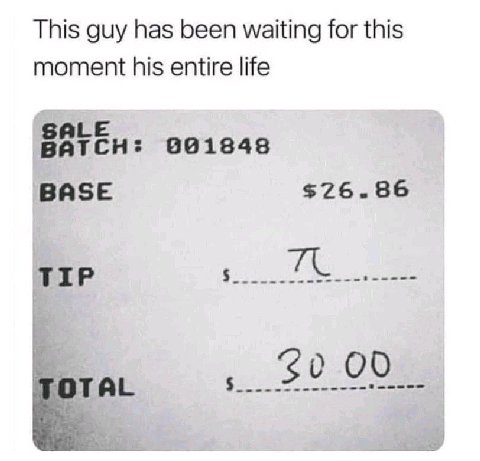 This guy has been waiting for this moment his entire life SAL 991848 BATCH: $26 86 BASE TIP $0 00 TAL