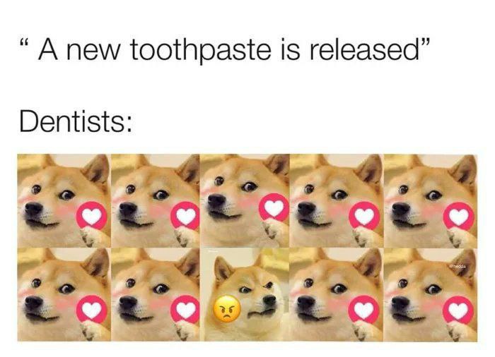 new toothpaste is released” Dentists