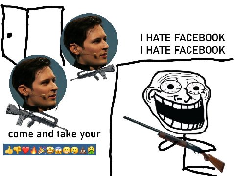 НАТЕ РАСЕВООК HATE FACEBOOK come and take your A