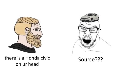 there is a Honda civic Source??? on head