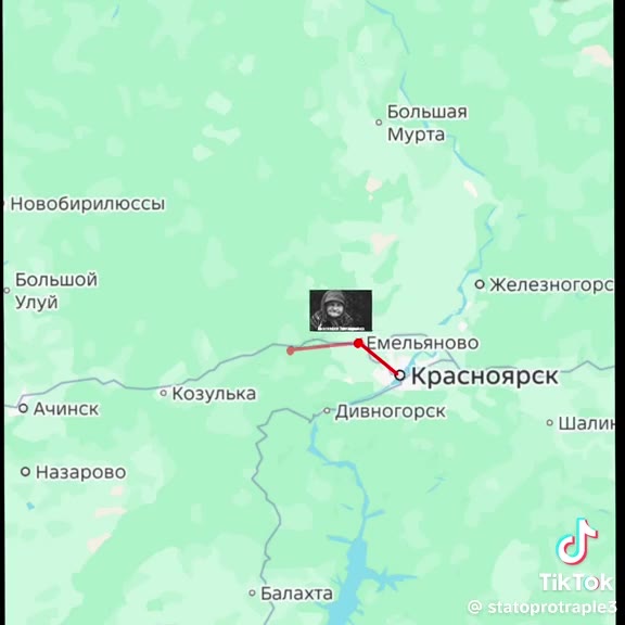 ДО ПРИХОДА АНАСТАСИИ ЗЕМЛЕРОЙКИ А ОСТАЛОСЬ ГОТОВЬТЕ УБЕЖИЩА!! Новобирилюссы Большой о Железногорс] Красноярск A < Козулька © Ачинск вногорс о Назарово Землеройка ДО ПРИХОДА АНАСТАСИИ JEMTEPOMK of ‘Див