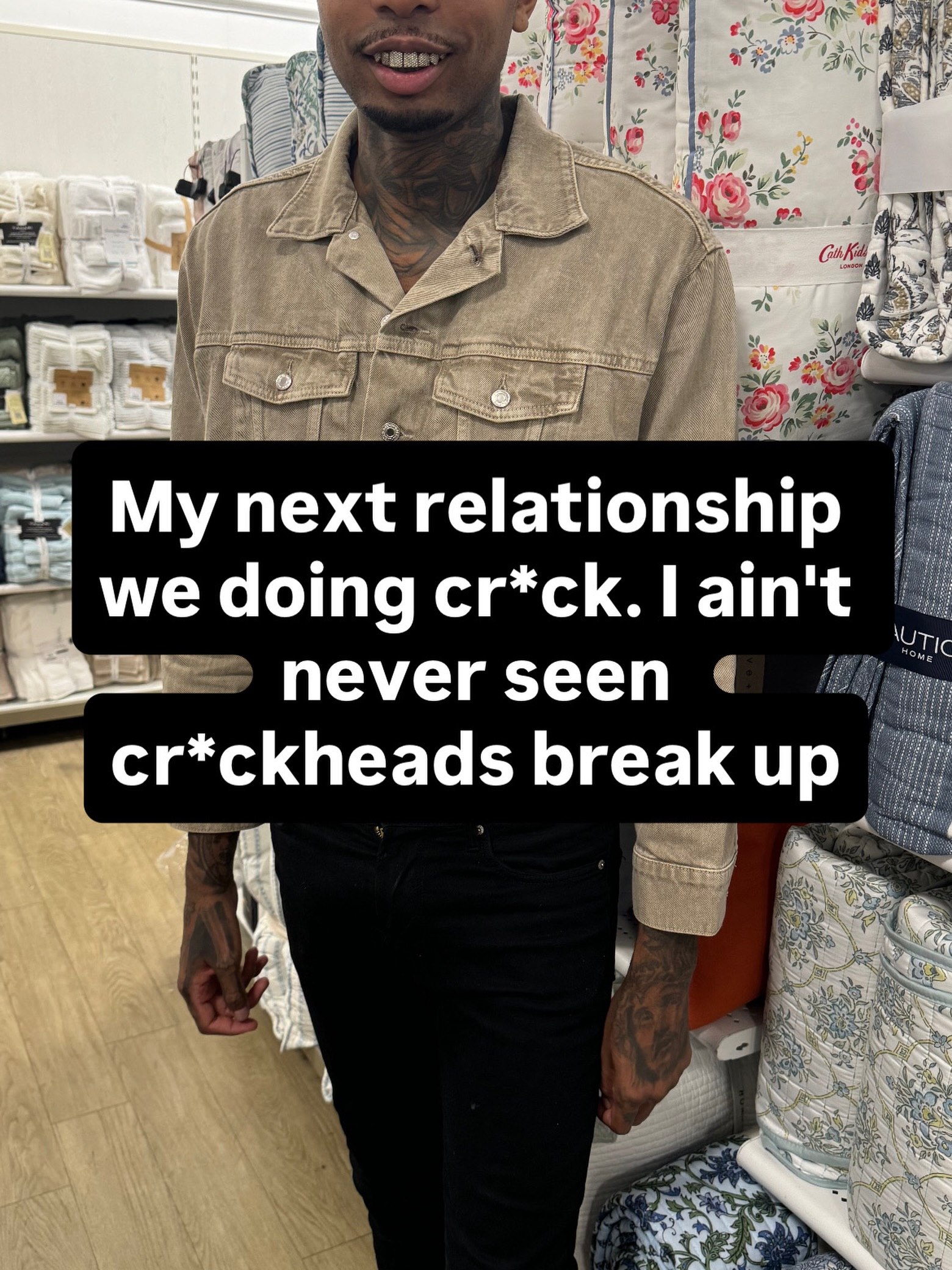 My next relationship doing cr*ck. never seen r*ckheads break up я 4