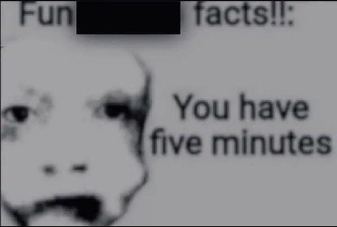 You have minutes