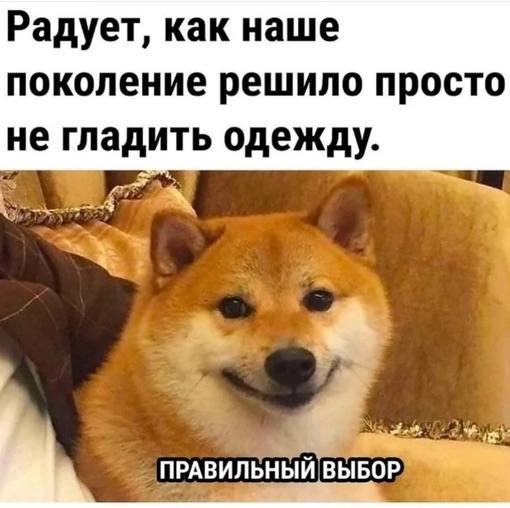 Радует, как наше поколение решило просто не гладить одежду. ПРАВИЛЬНЫЙ