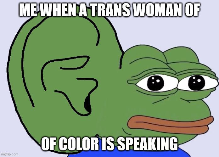 OF COLOR IS SPEAKING