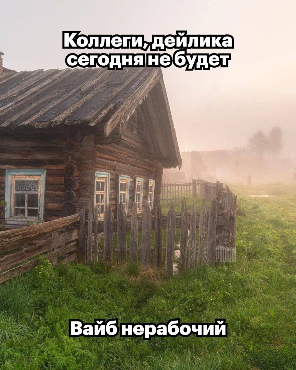Коллеги*деилика сегоднянебудет Вайб нерабочий