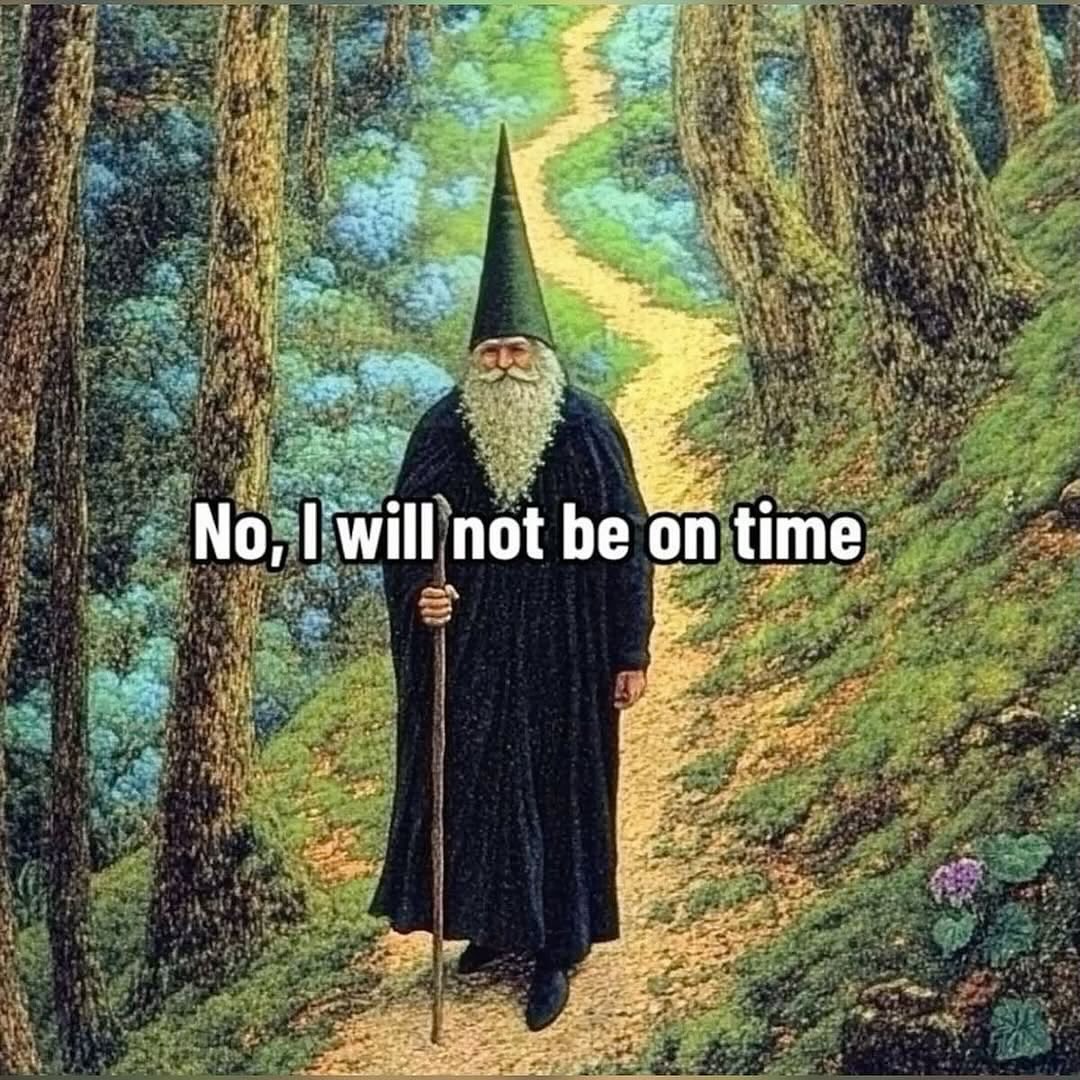 not be on time 7 2-