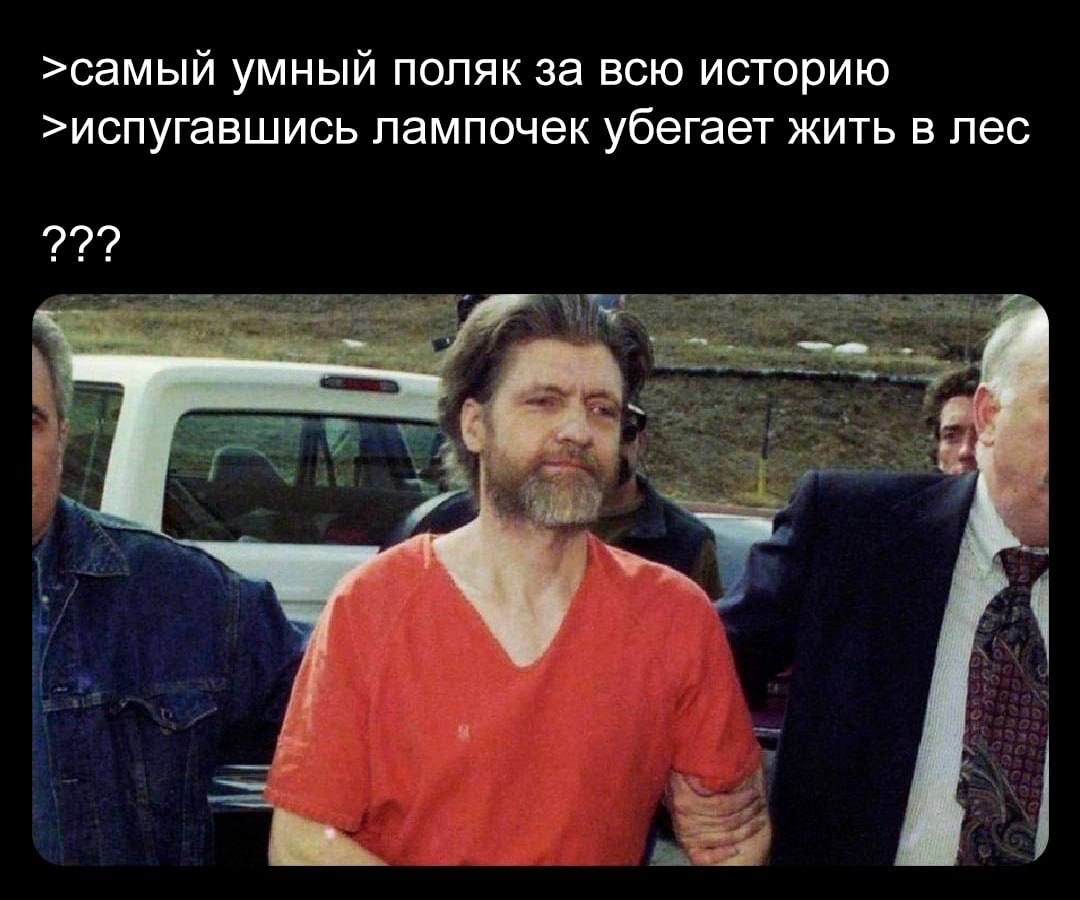 >самый умный поляк за всю историю >испугавшись лампочек убегает жить в лес 22?