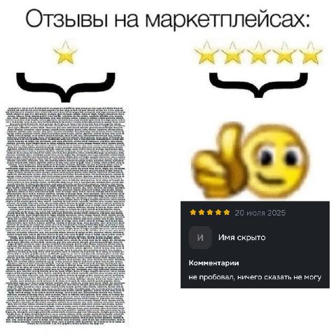 О у гзывы на маркетплеисах: Имя скрыто Комментарии не пробовал, ничего сказать не могу