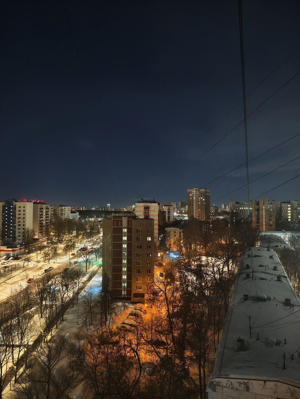 Наконец-то переехал во что-то с видом.