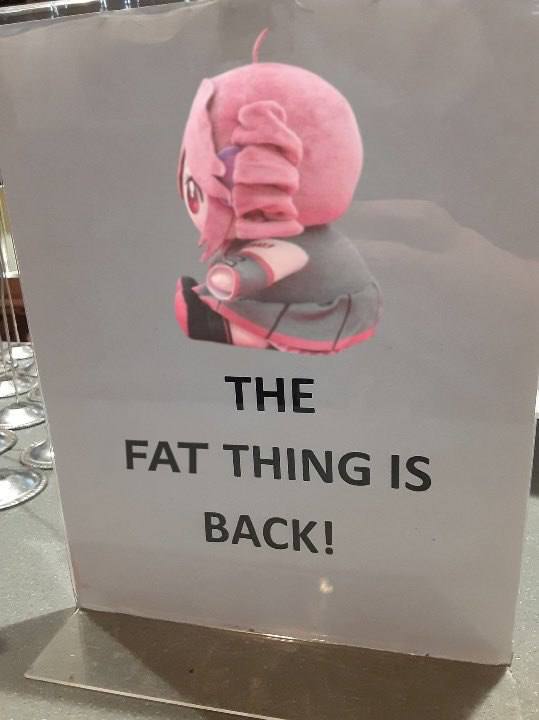 THE FAT THING IS ВАСК!