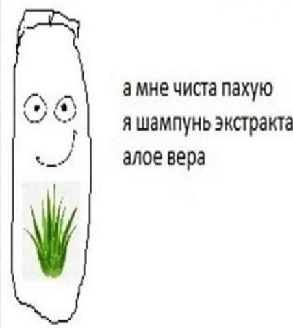 амне чиста пахую я шампунь экстракта алое вера