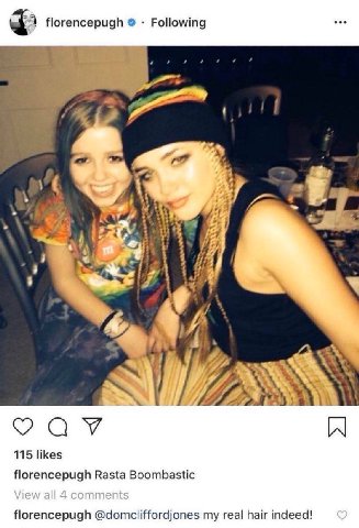 florencepugh Following #8 7 115 likes florencepugh Rasta Boombastic florencepugh @domcliffordjones my real hair indeed!