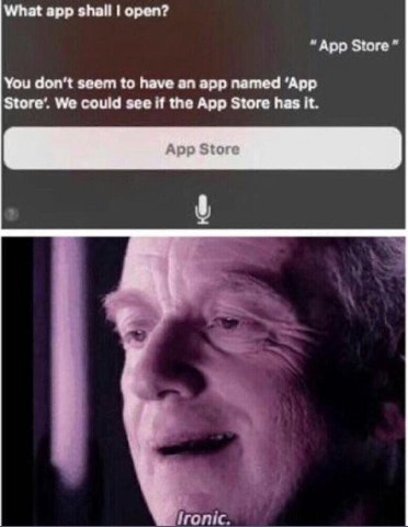 What app shall open? “App Store” You seem to have an app named ‘App Store’. We could see if the App Store has К. lronic.