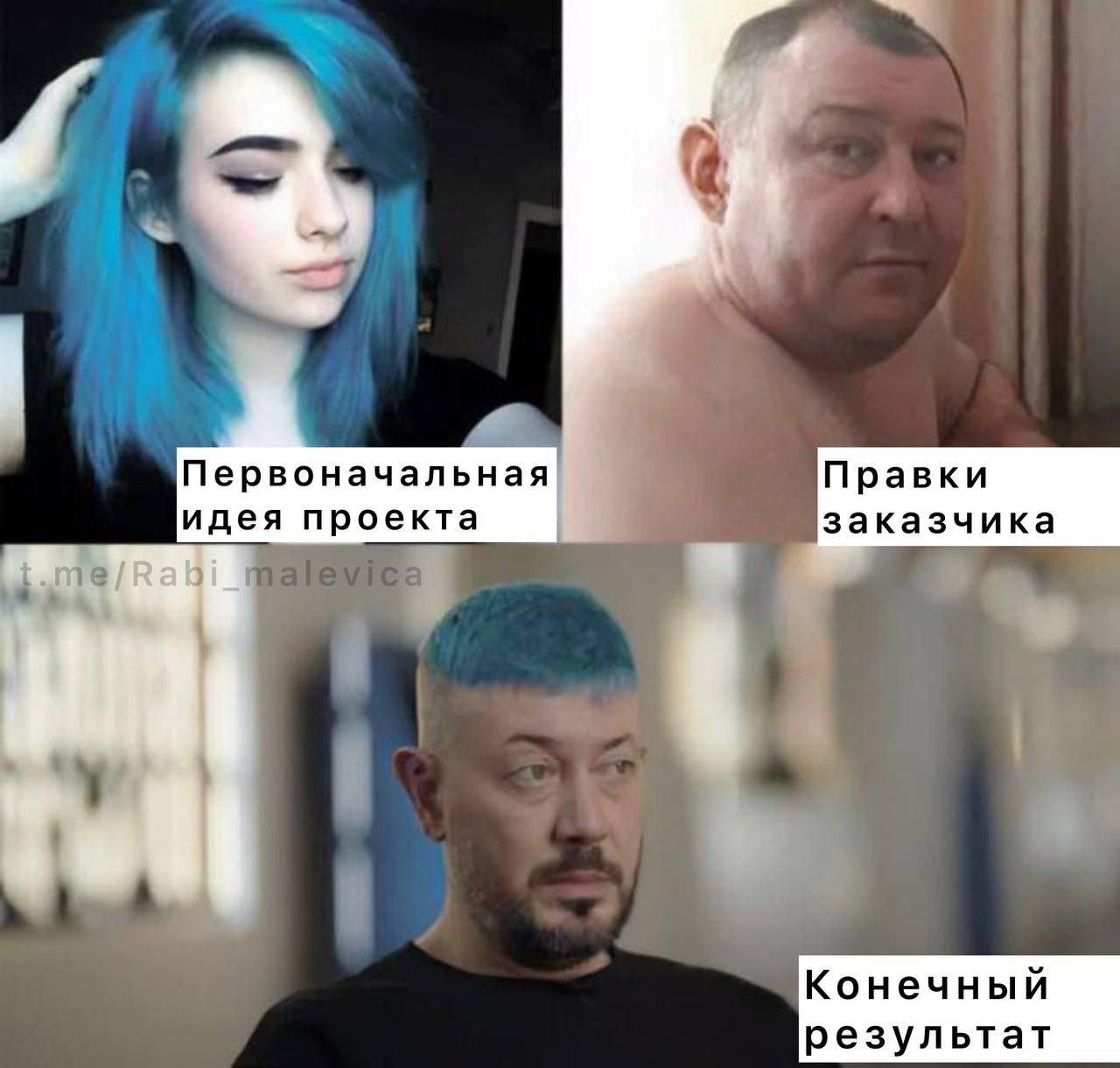 4 Первоначальная Правки идея проекта заказчика и Конечный результат