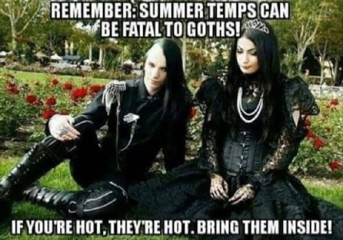 REMEMBER: SUMMER TEMPS САН FATALTO СОТН$! 1 IF YOU'RE HOT, THEY'RE HOT. BRING THEM INSIDE!