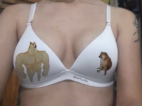 Асимметричная грудь би лайк