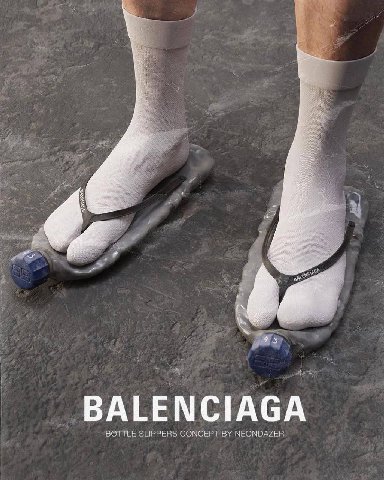 BALENCIAGA BOTTLE SLIPPERS CONCEPT NEONDAZER