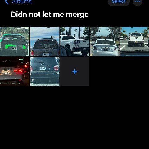 Didn not let me merge