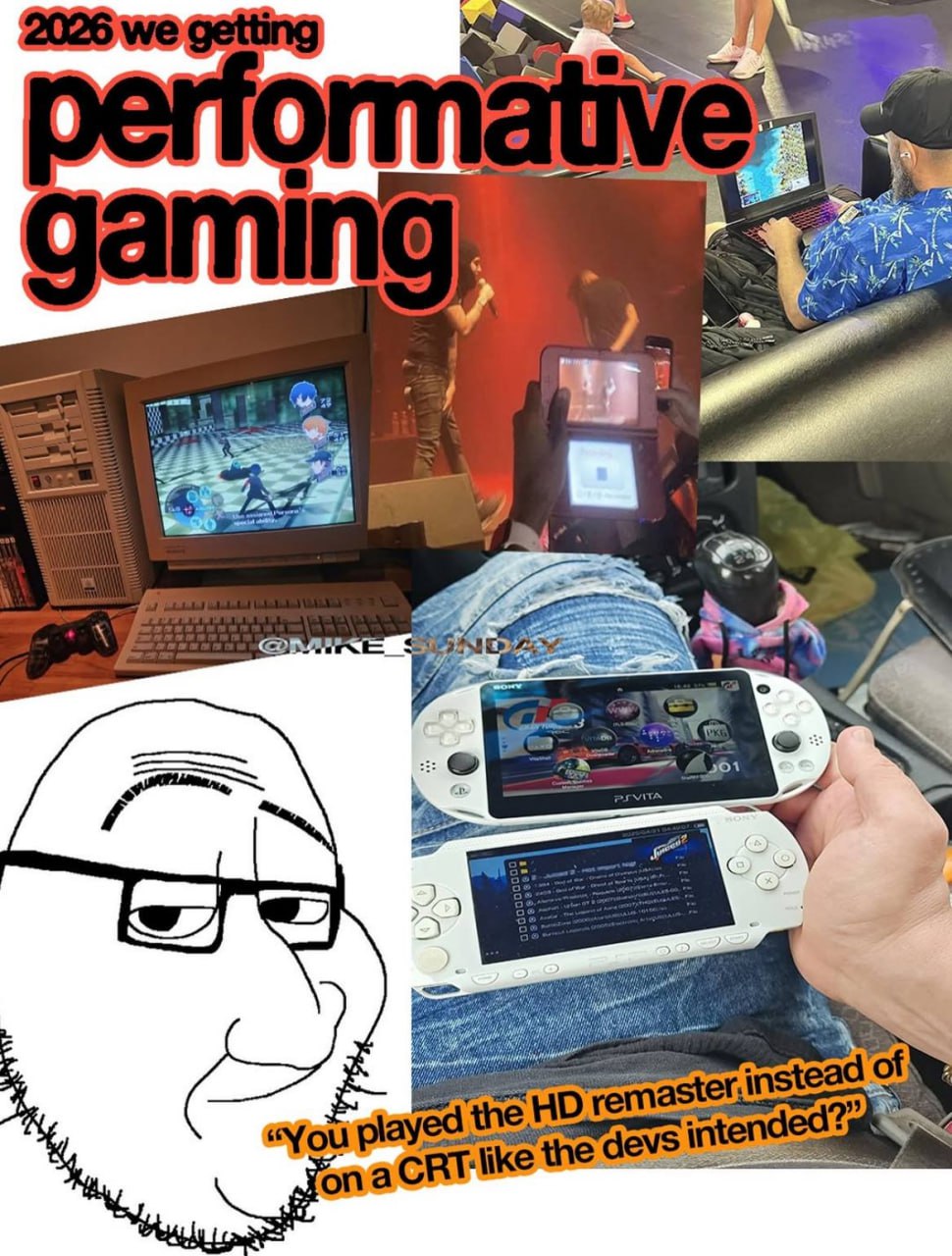 see 4 the instead of like the ona CRT: