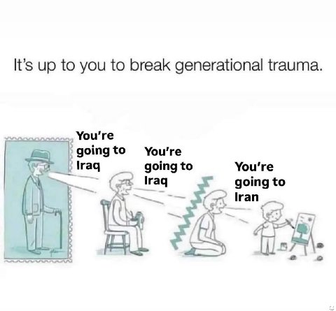 It’s up to you to break generational trauma You're going to going to You're going to Iran 1