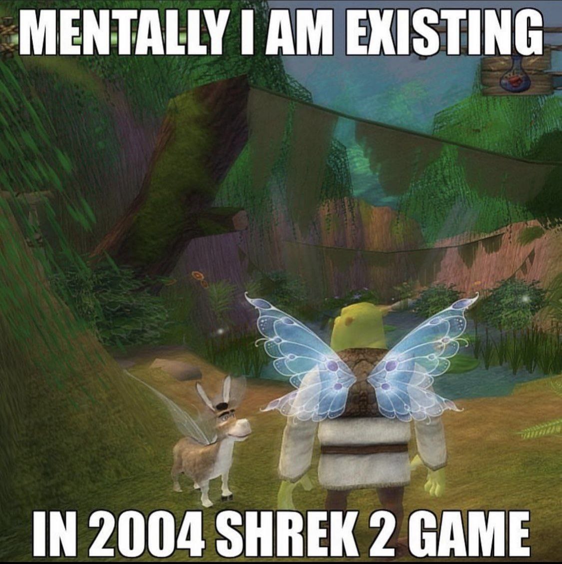 MENTALLY ТАМ EXISTING IN 2004 SHREK 2 GAME