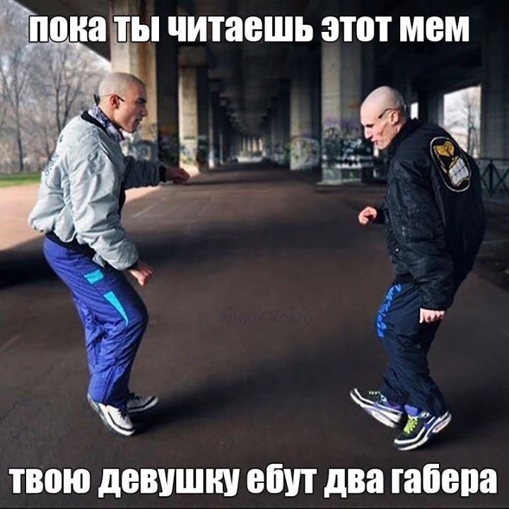 пока ты читаешь этот мем i 1 твою девушку ебут два габера