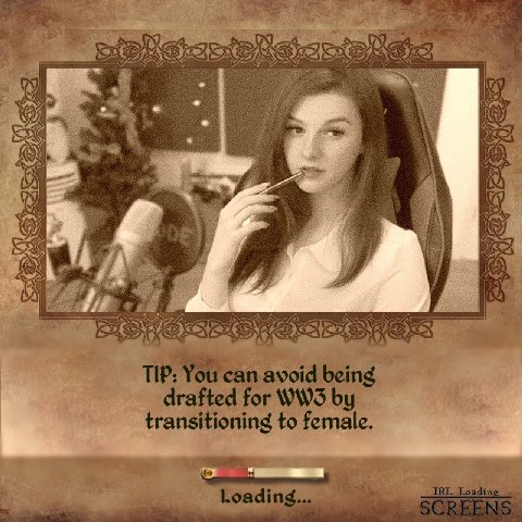 4 LNG 4 i a 7 и а void being 4 drafted for WWS A transitioning to female.