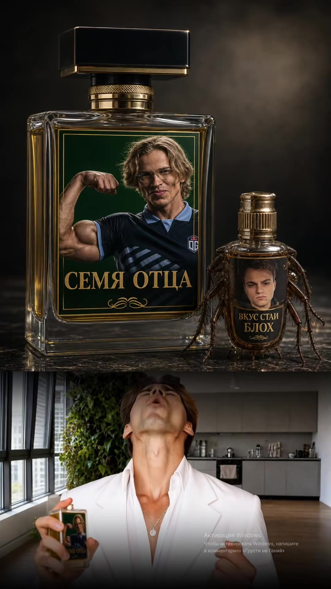 > В КОММентариях ГРубти He Гений»