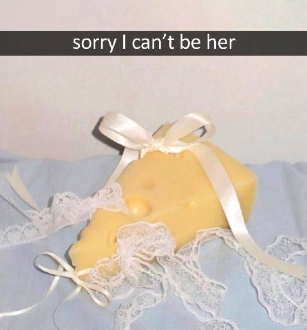 sorry can’t be her