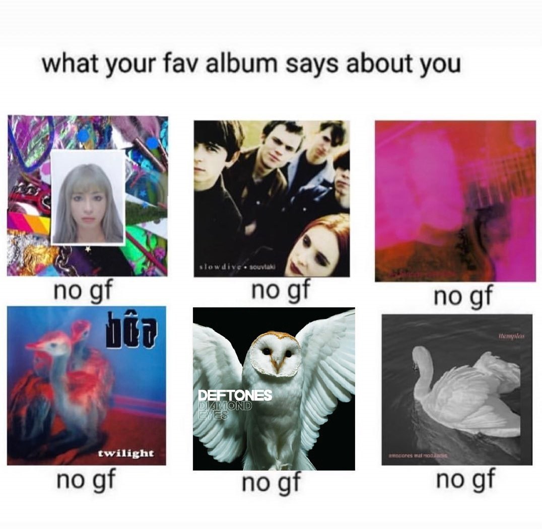 what your fav album says about you №7 no nog no twilight no of nog no
